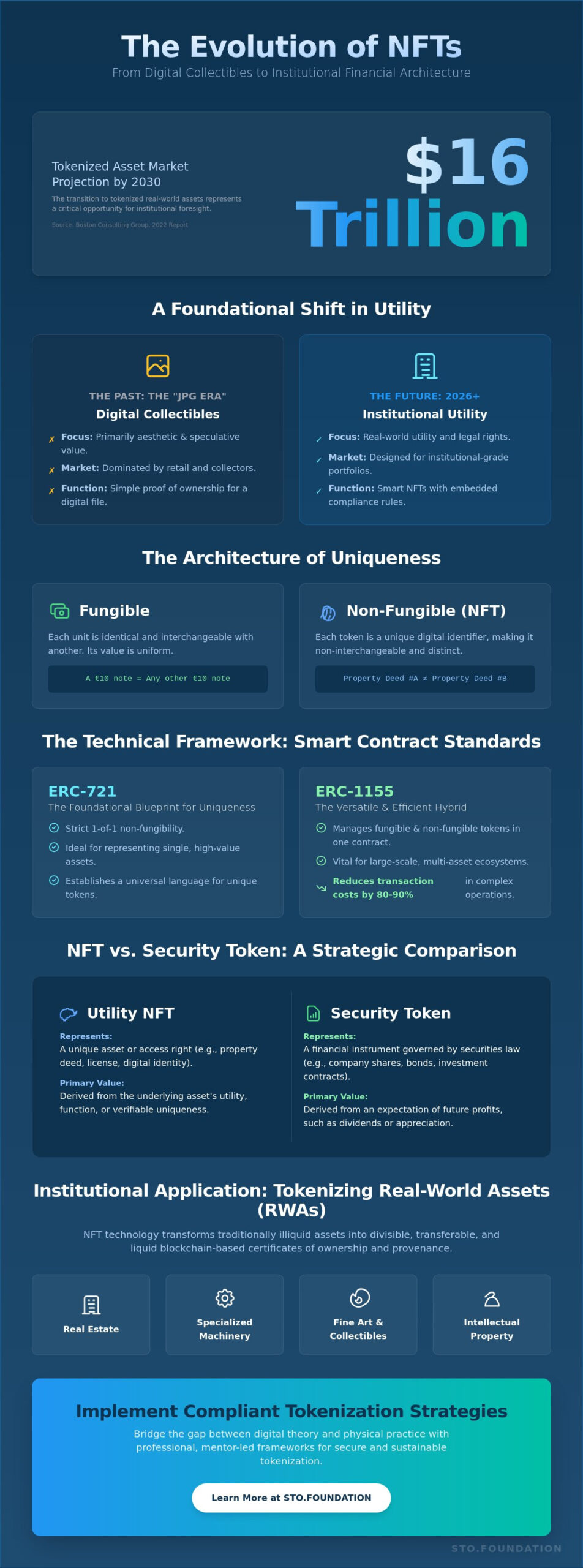 NFTs in 2026: A Strategic Comparison of Non-Fungible Tokens and Real-World Assets